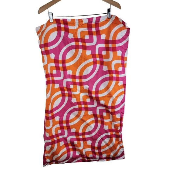 Trina Turk Geometric Bed Lumbar Pillow Cover size 22.5 x 36.5 Multi - Picture 8 of 8